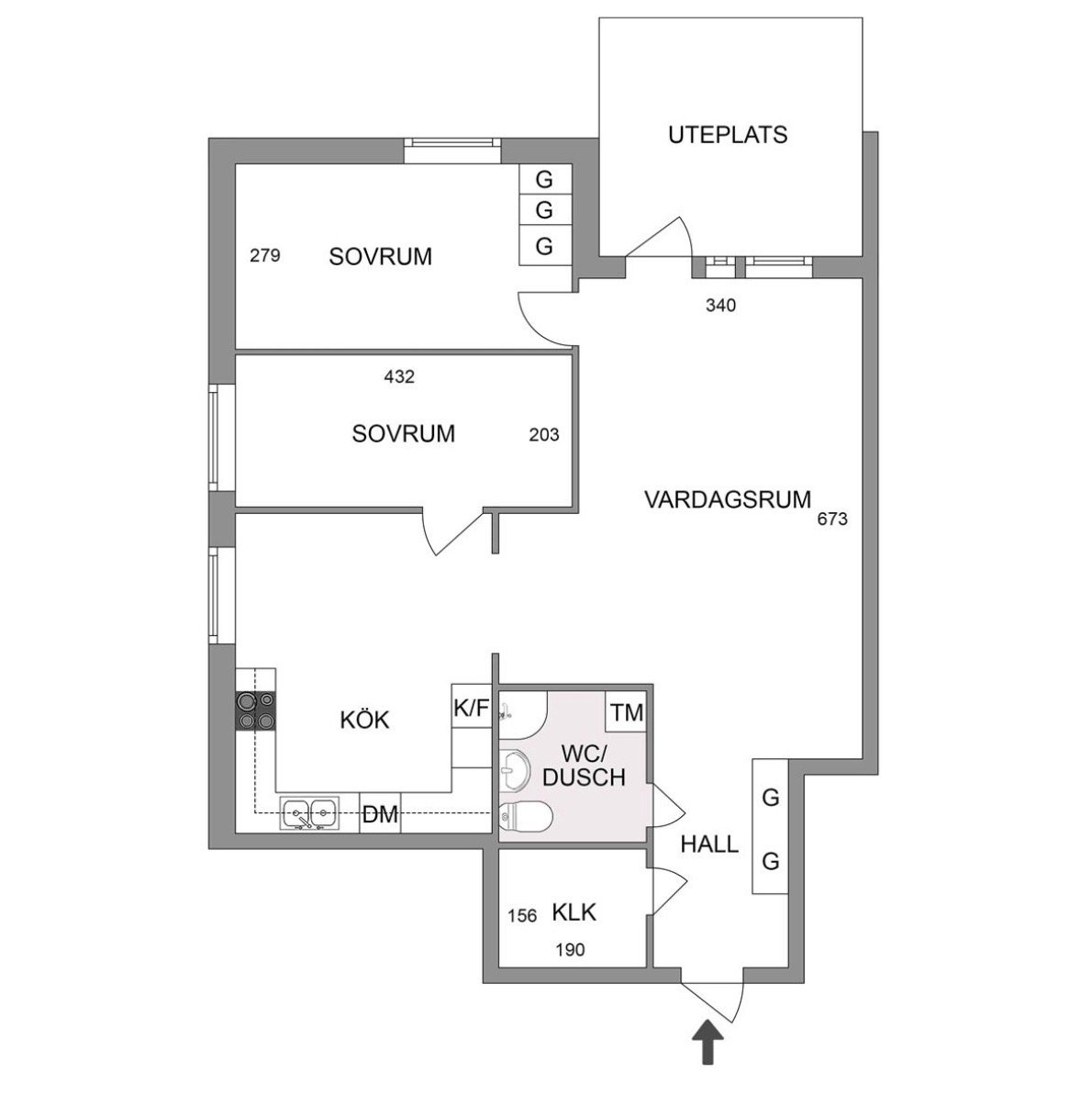 Lägenhet, 3 rooms, 74 sqm, Tyresö – bild 10