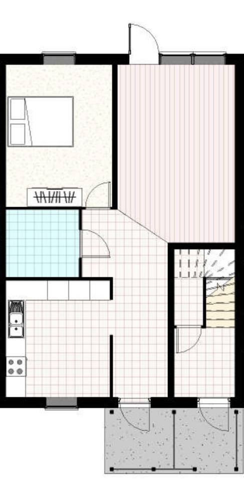 Lägenhet, 2 rooms, 62 sqm, Kumla – bild 6