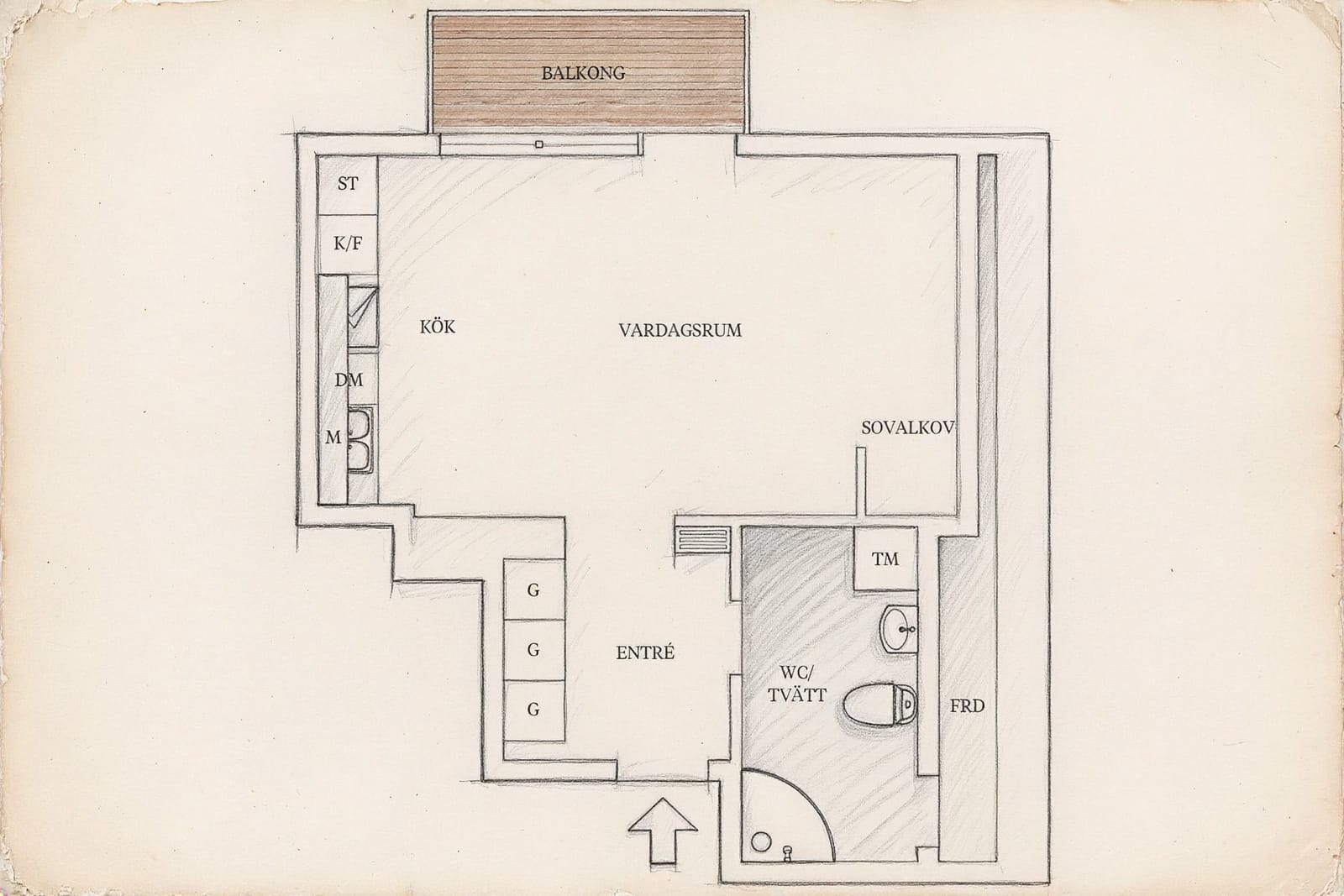 1 rok · 34 m² i Växjö – bild 7