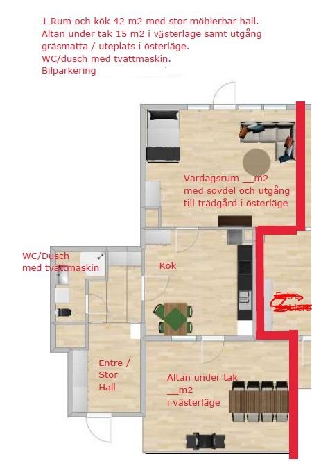 2 rok · 43 m² i Gusum – bild 25