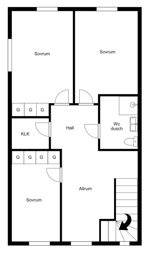 4 rok · 118 m² i Hallstahammar – bild 23