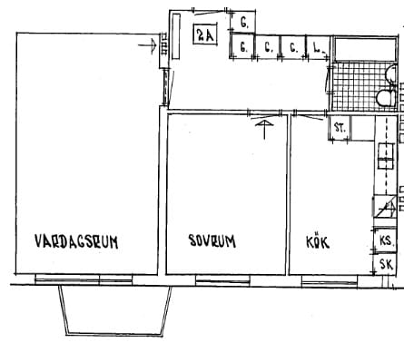 2 rok · 62 m² i Katrineholm – bild 2