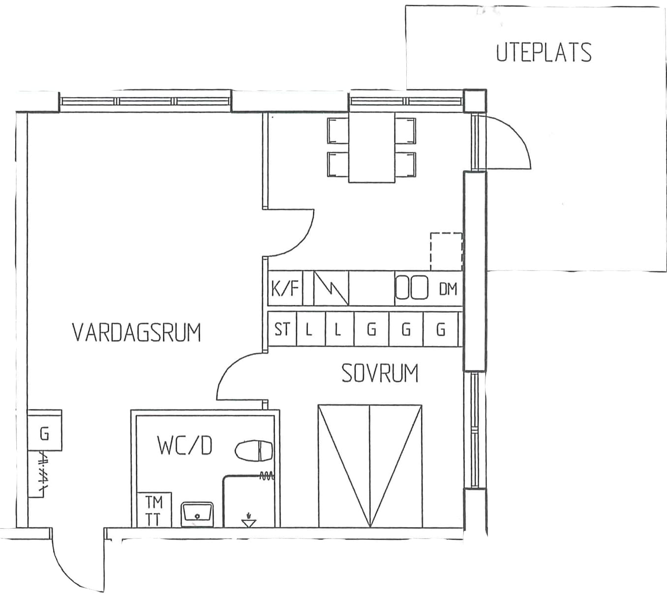 2 rok · 54 m² i Vara – bild 2