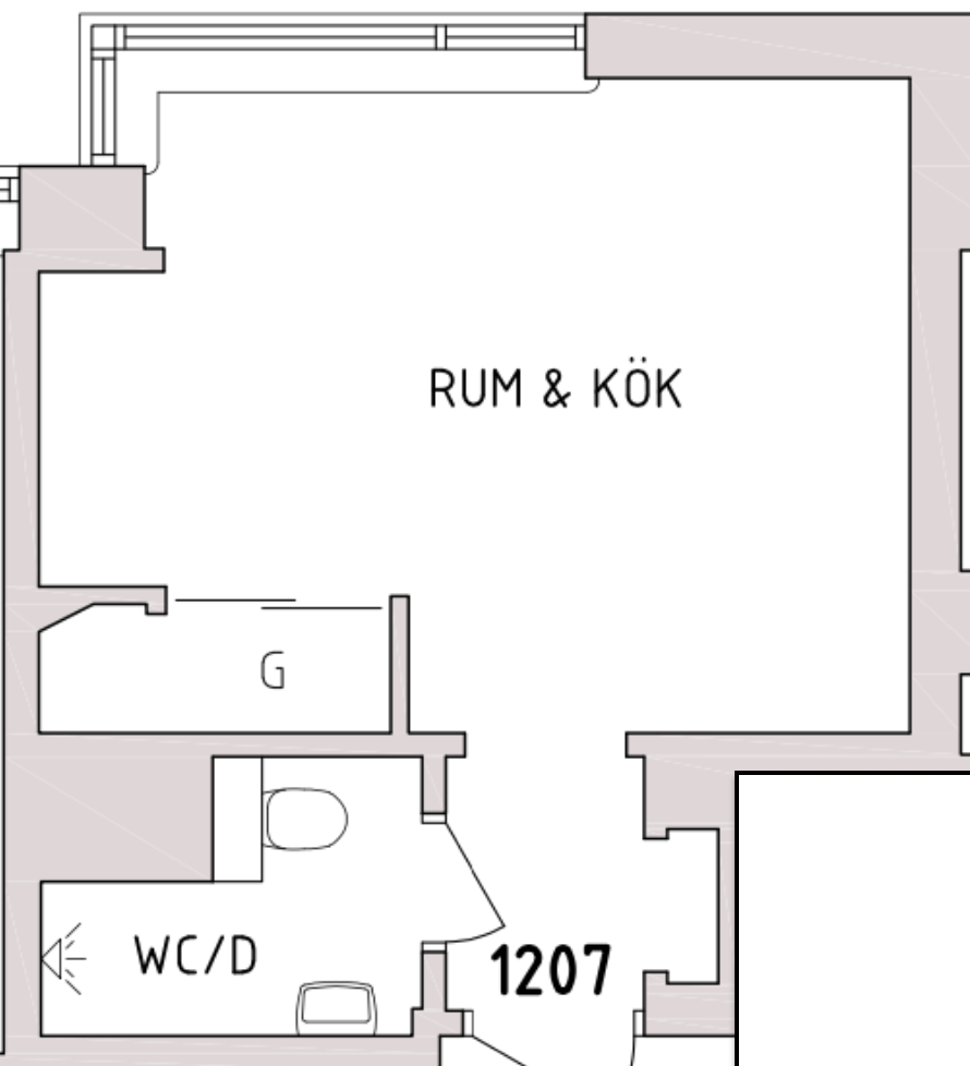 1 rok · 19 m² i Stockholm – bild 8