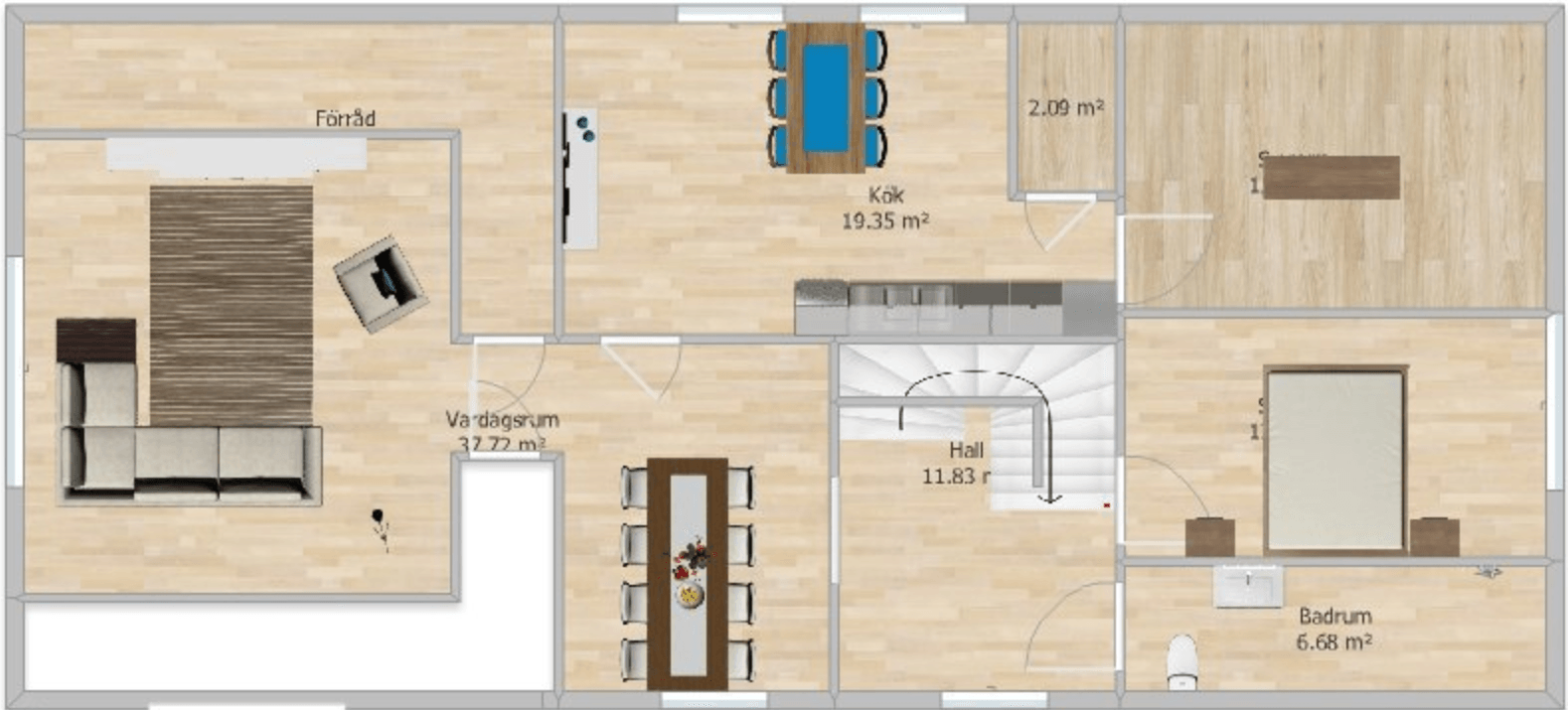 4 rok · 120 m² i Markaryd – bild 3