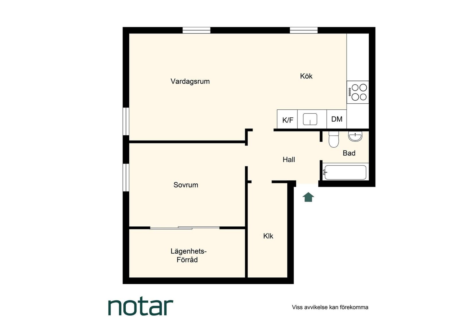 2 rok · 53 m² i Sundbyberg – bild 14