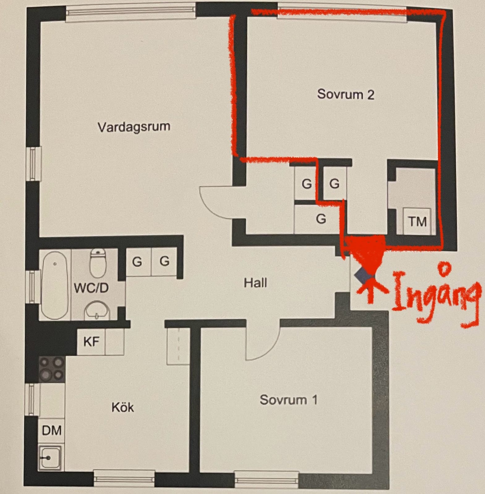 1 rok · 15 m² i Bromma – bild 5