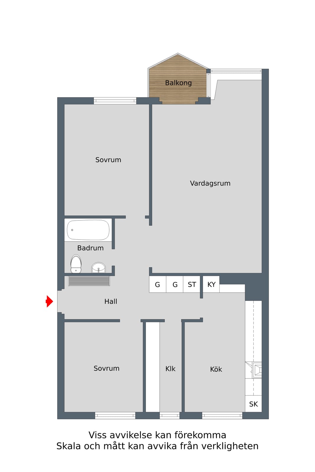 3 rok · 71 m² i Finspång – bild 8