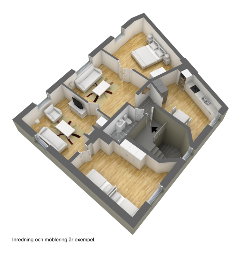 Lägenhet, 4 rooms, 98 sqm, Borås – bild 7