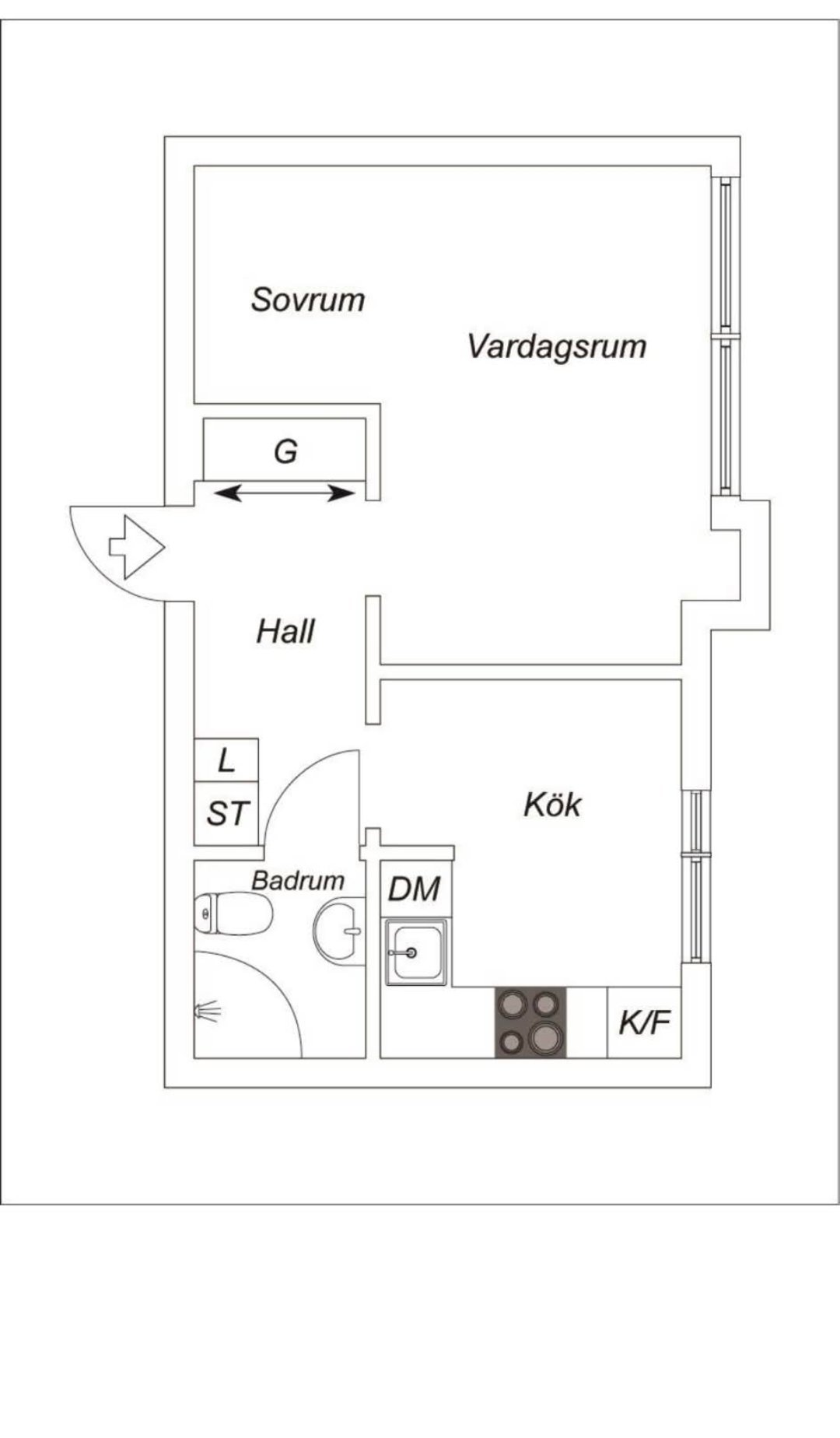 2 rok · 34 m² i Södertälje – bild 15
