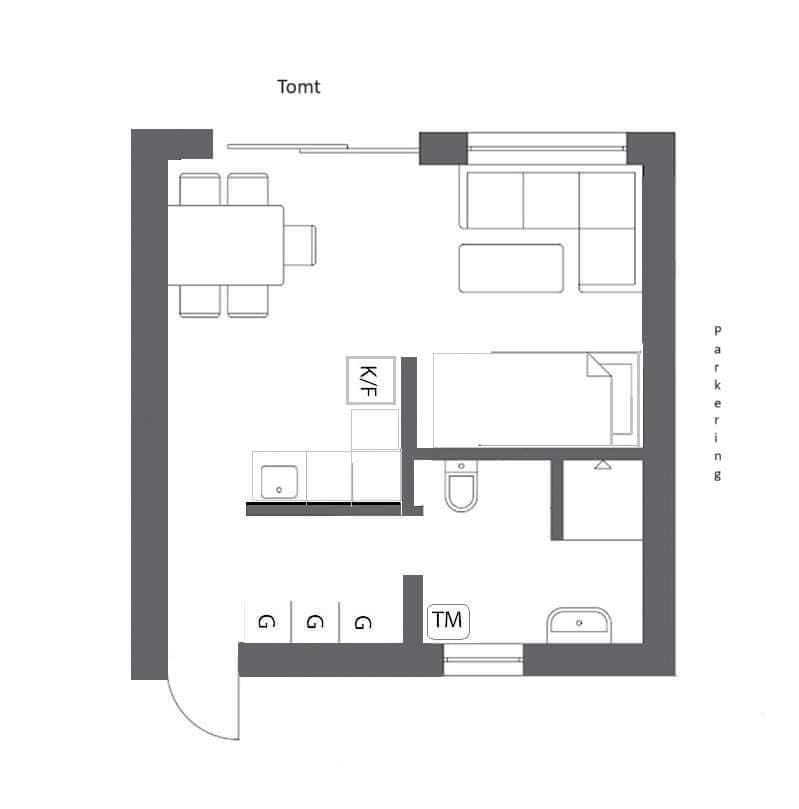 2 rok · 36 m² i Vendelsö – bild 13