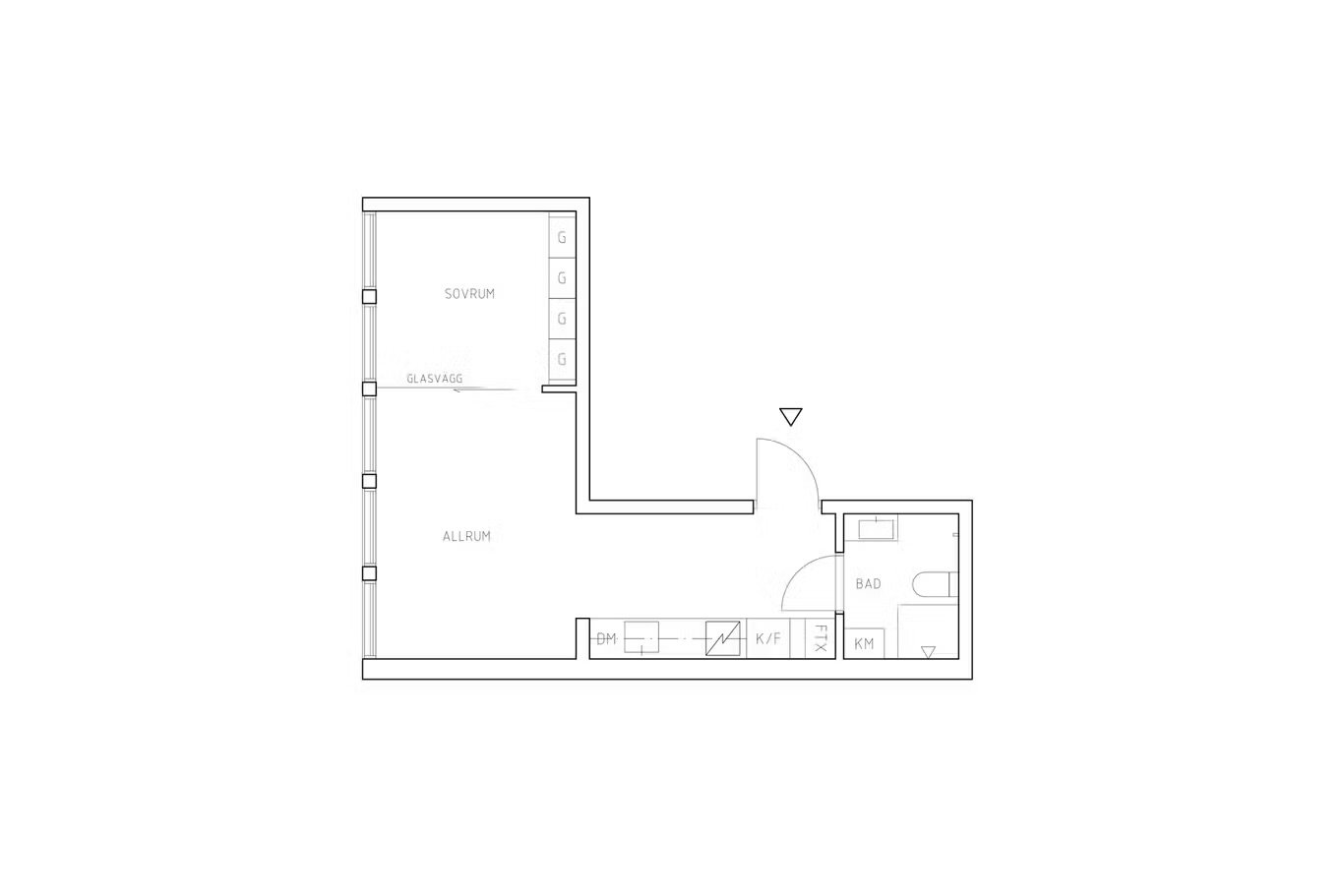 Lägenhet, 2 rooms, 32 sqm, Göteborg – bild 7