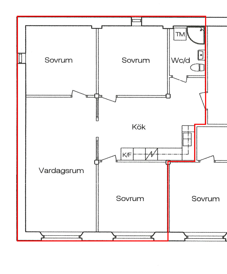 4 rok · 91 m² i Borås – bild 3