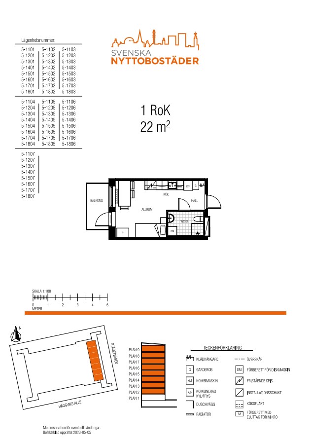 1 rok · 22 m² i Sollentuna – bild 6