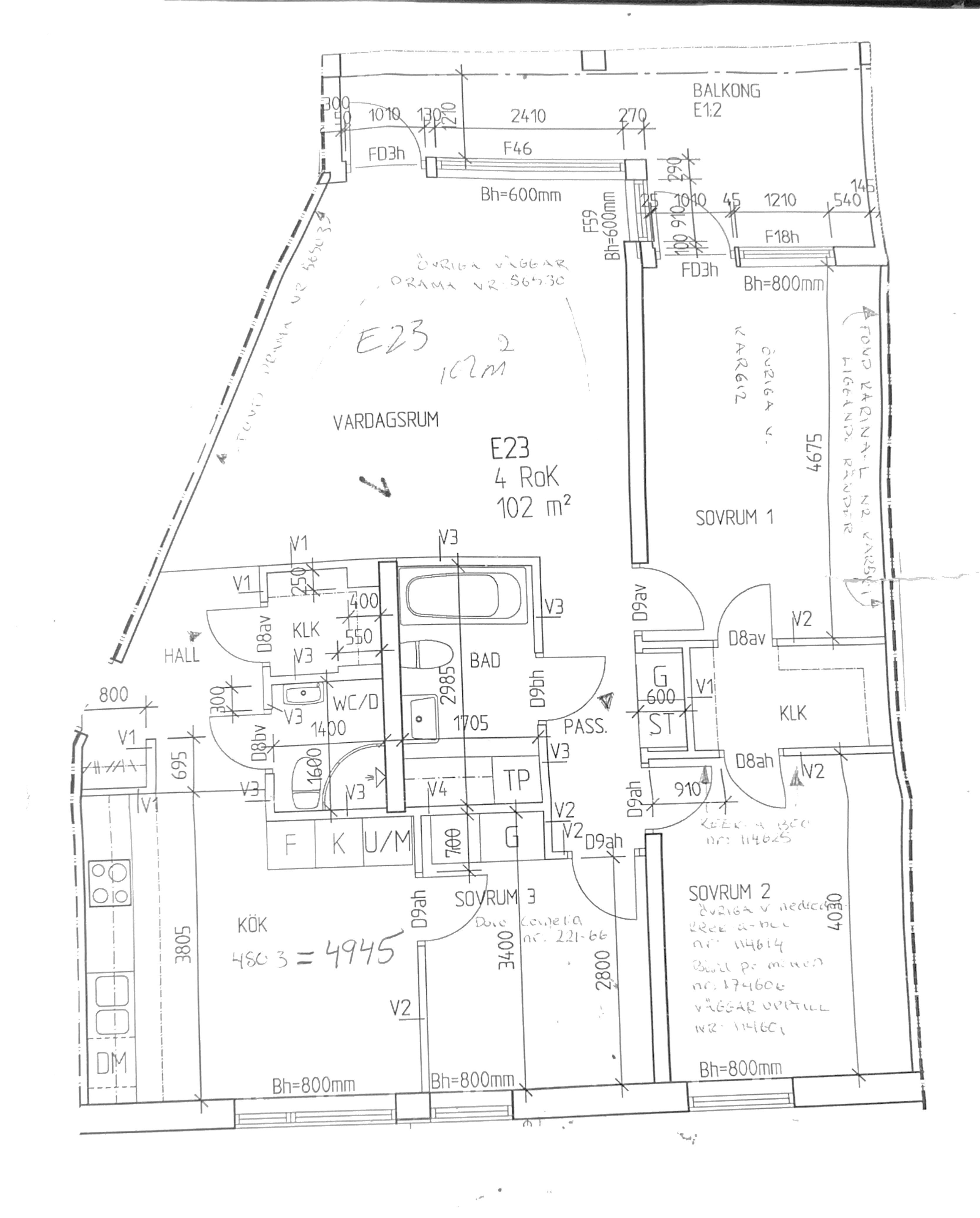 Lägenhet, 4 rooms, 102 sqm, Linköping – bild 16