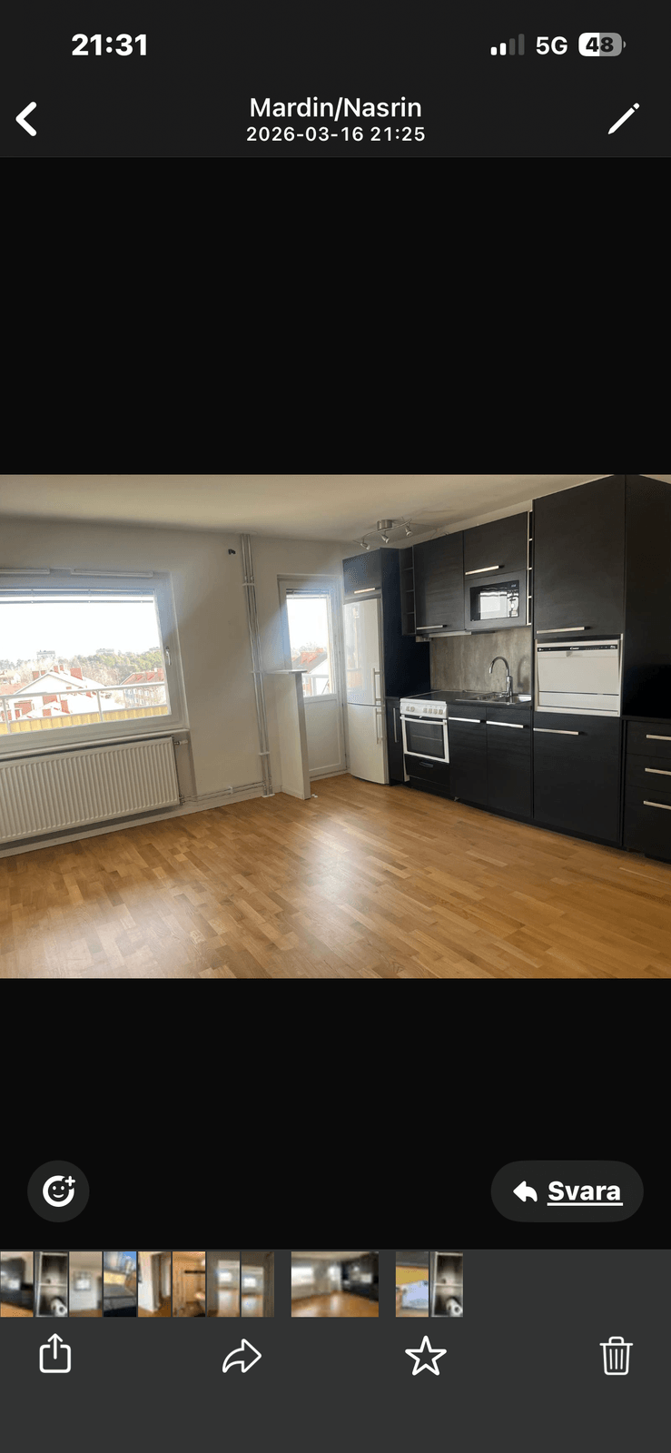 Lägenhet, 1 rooms, 25 sqm, Västerås