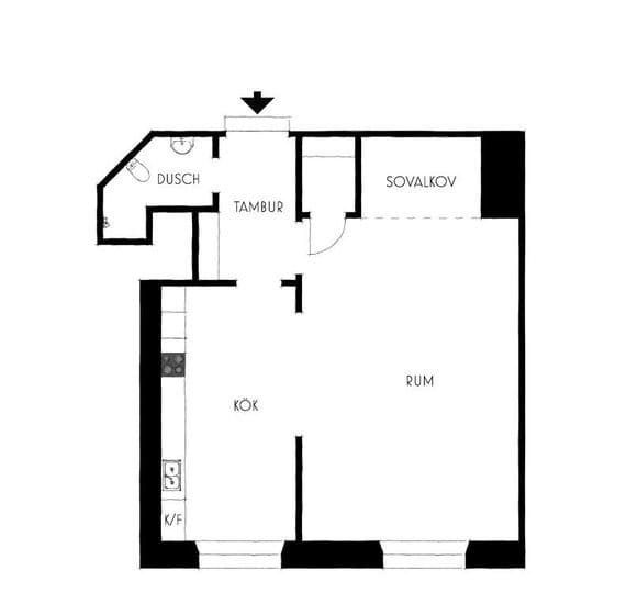 2 rok · 38 m² i Stockholm – bild 10