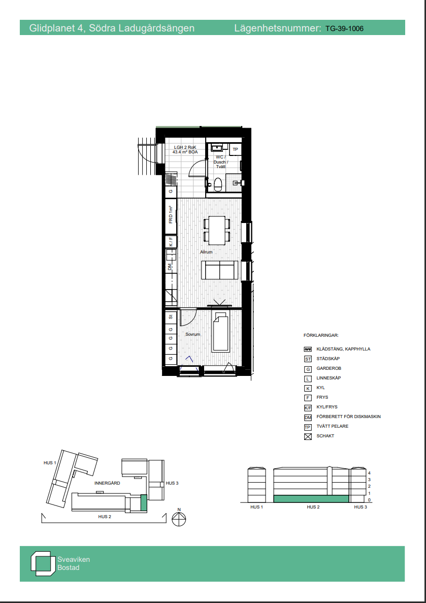 Lägenhet, 2 rooms, 43 sqm, Örebro – bild 10