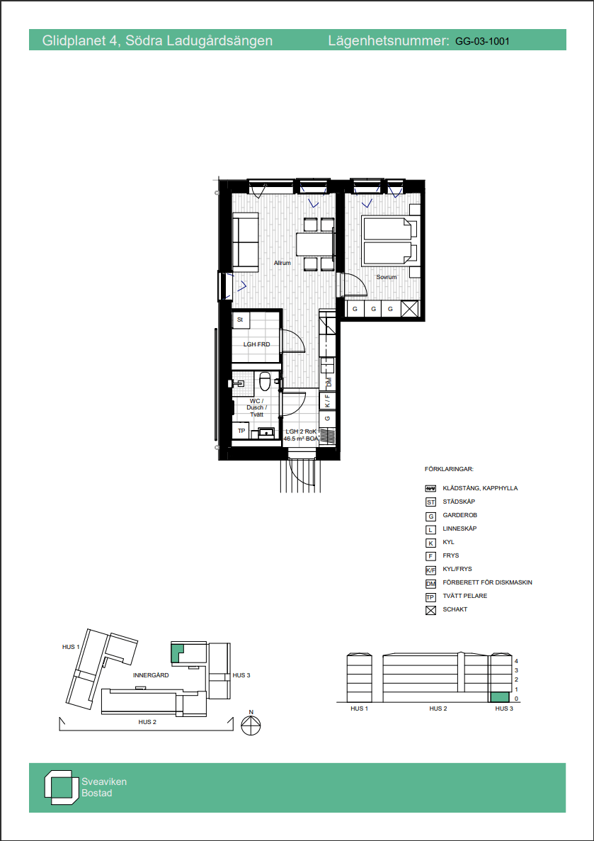 2 rok · 46 m² i Örebro – bild 17