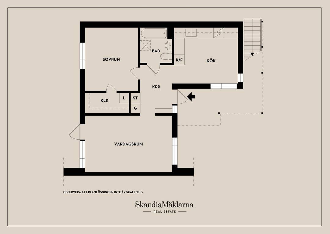 Lägenhet, 2 rooms, 59 sqm, Västerhaninge – bild 30