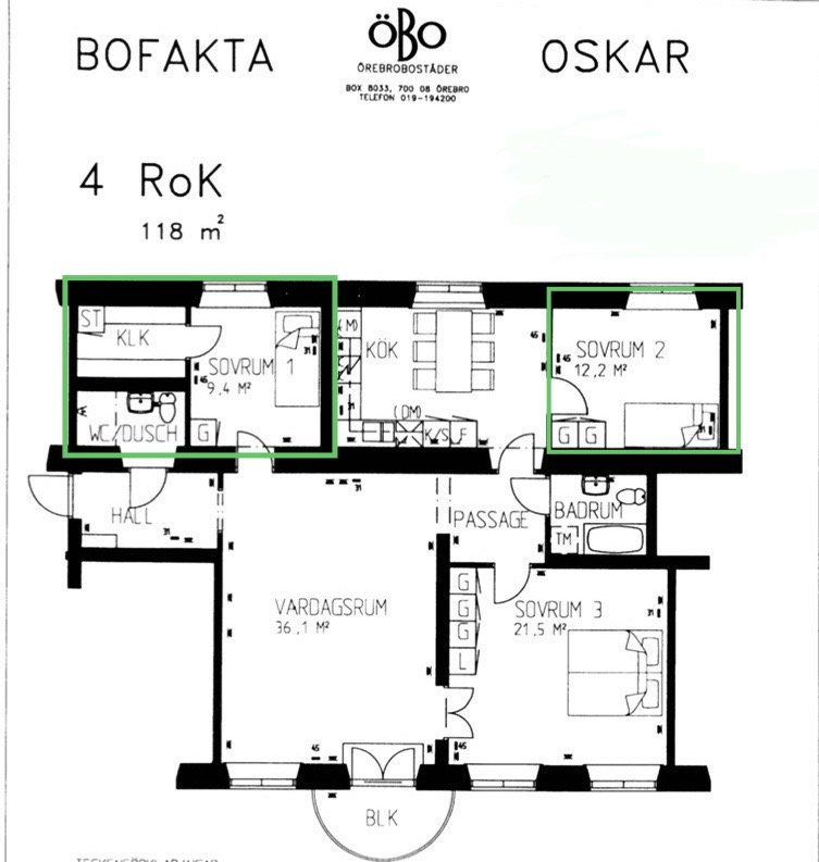 2 rok · 10 m² i Örebro – bild 17