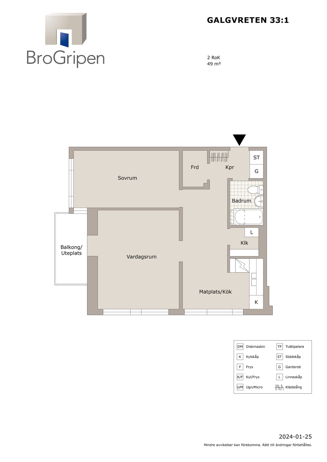 2 rok · 49 m² i Enköping – bild 7