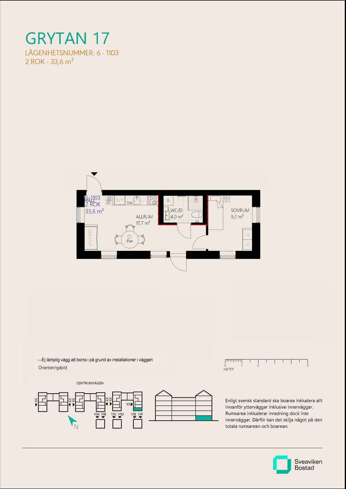 2 rok · 33 m² i Nykvarn – bild 12