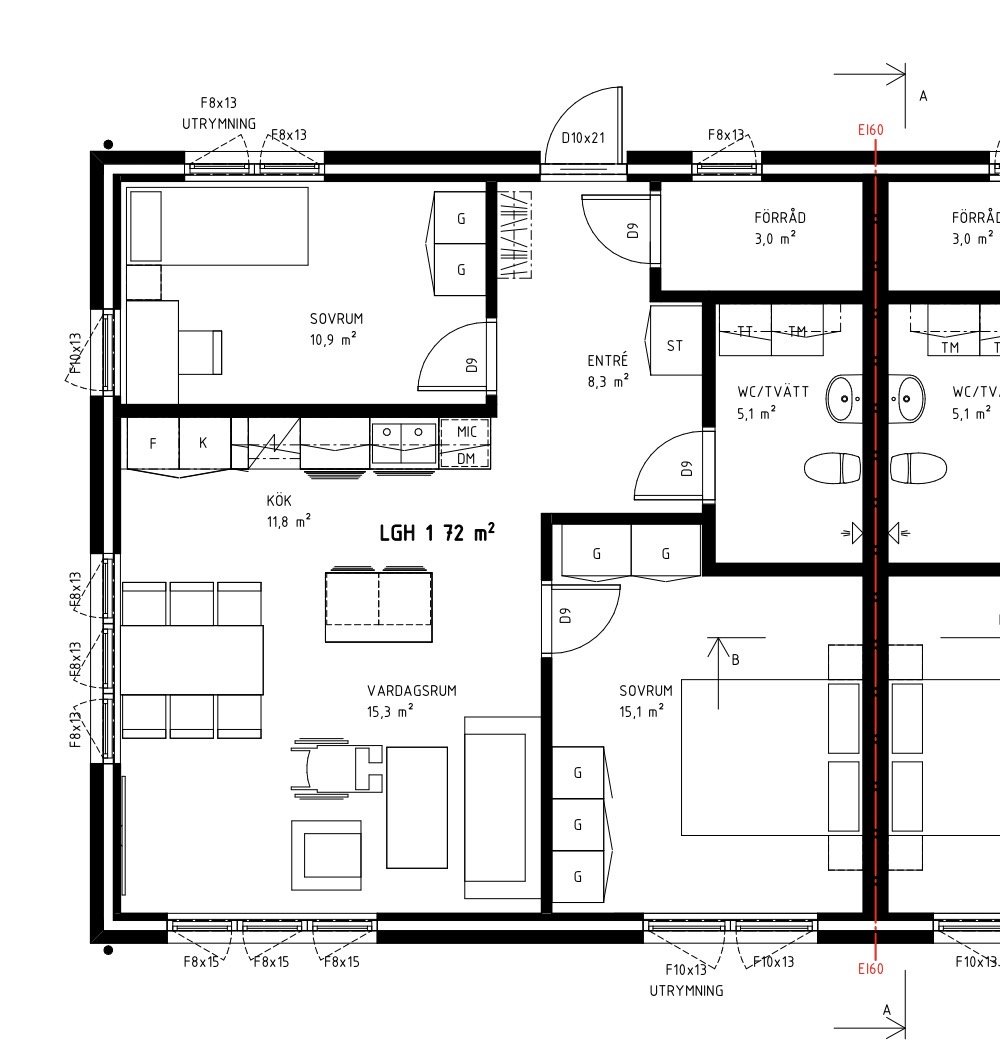 3 rok · 72 m² i Skövde – bild 13