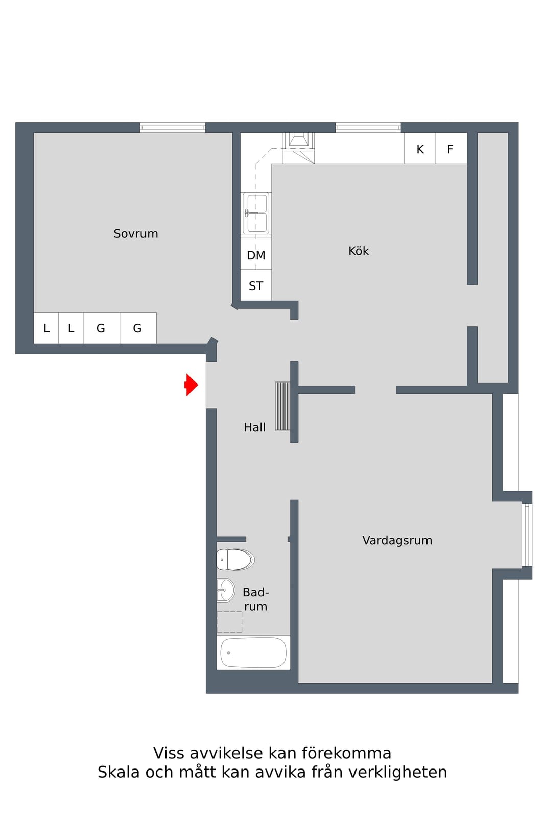 2 rok · 80 m² i Finspång – bild 8