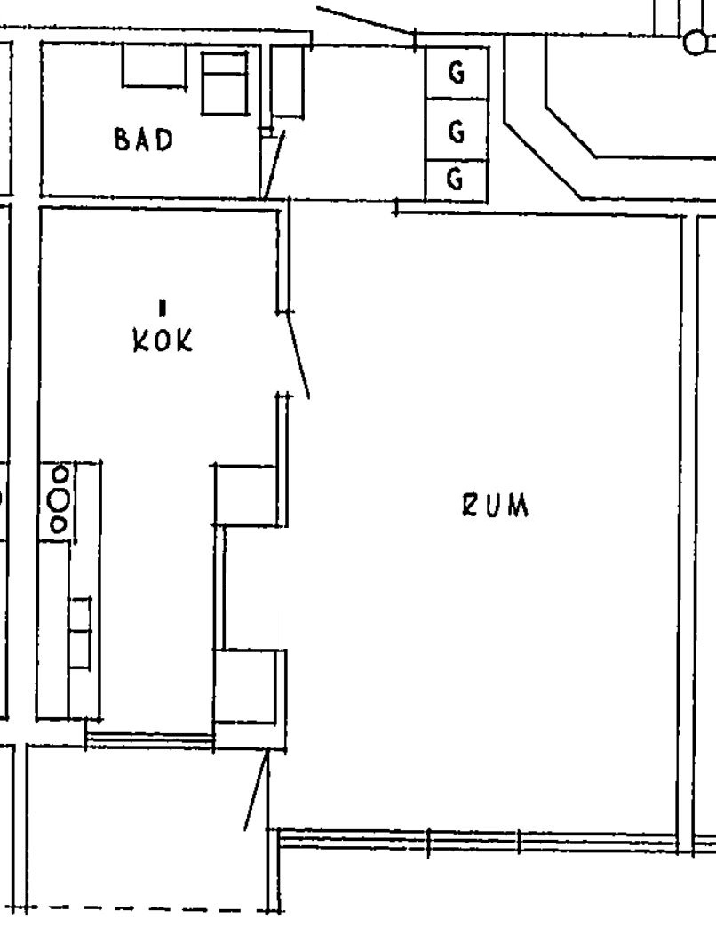 Lägenhet, 1 rooms, 41 sqm, Eskilstuna – bild 12