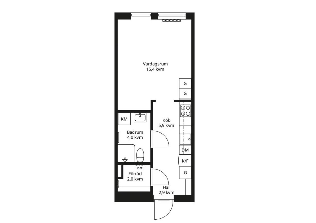 1 rok · 31 m² i Södertälje – bild 6