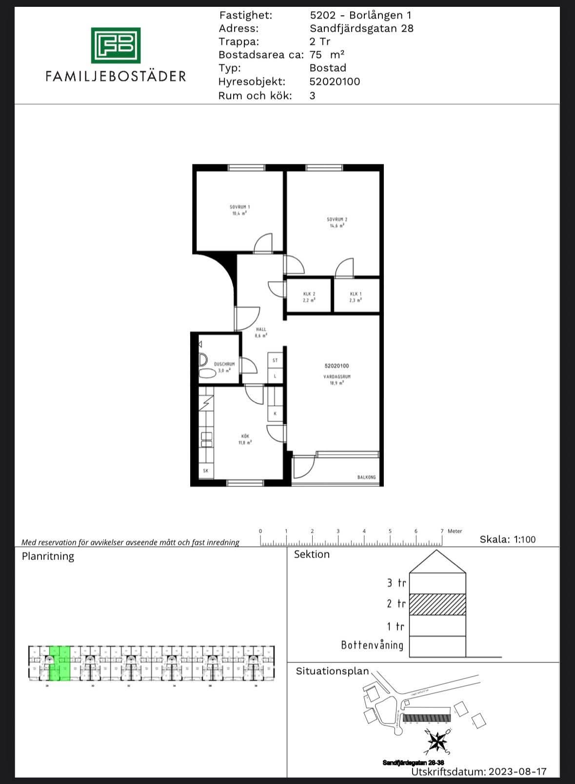 Lägenhet, 3 rooms, 75 sqm, Stockholm – bild 10
