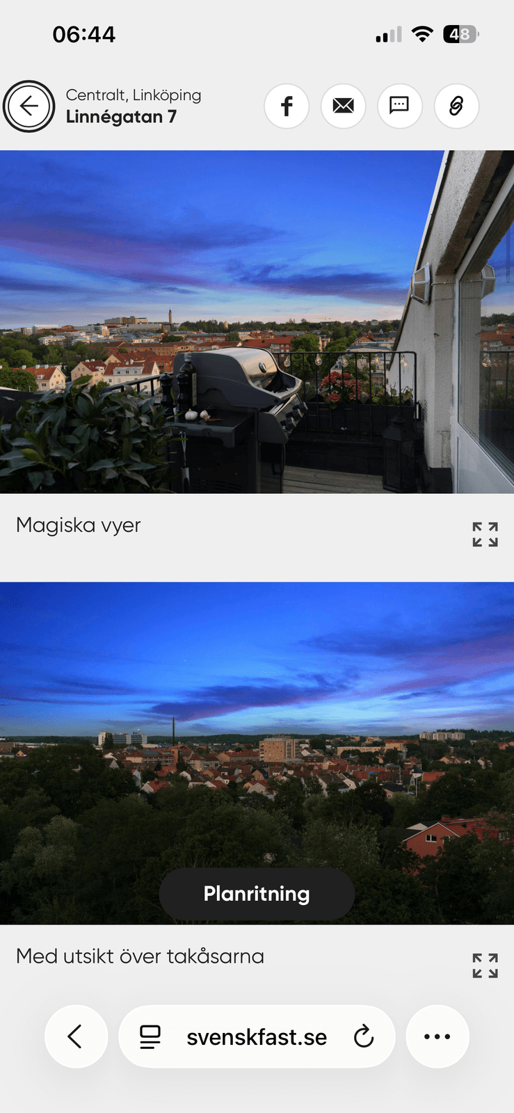 Lägenhet, 2 rooms, 70 sqm, Linköping