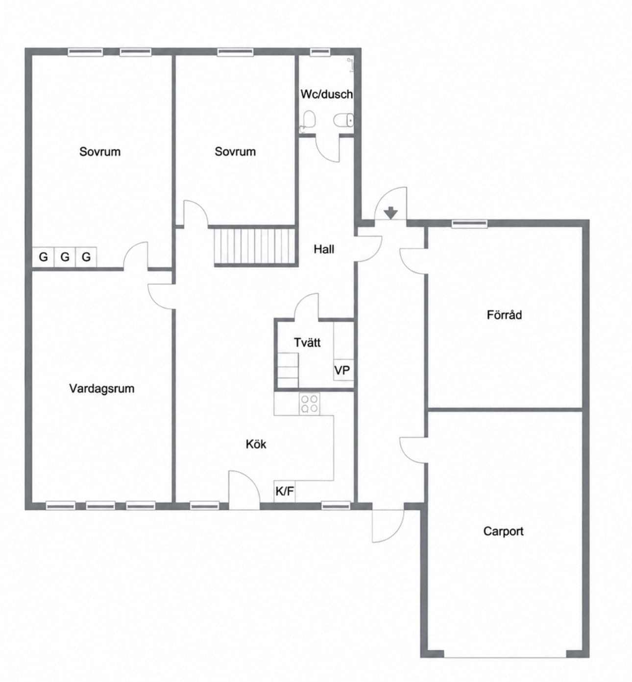 6 rok · 136 m² i Kopparberg – bild 12