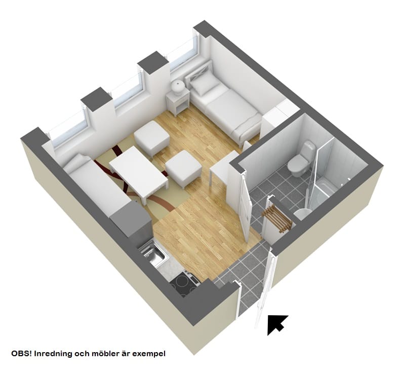 1 rok · 22 m² i Borås – bild 2