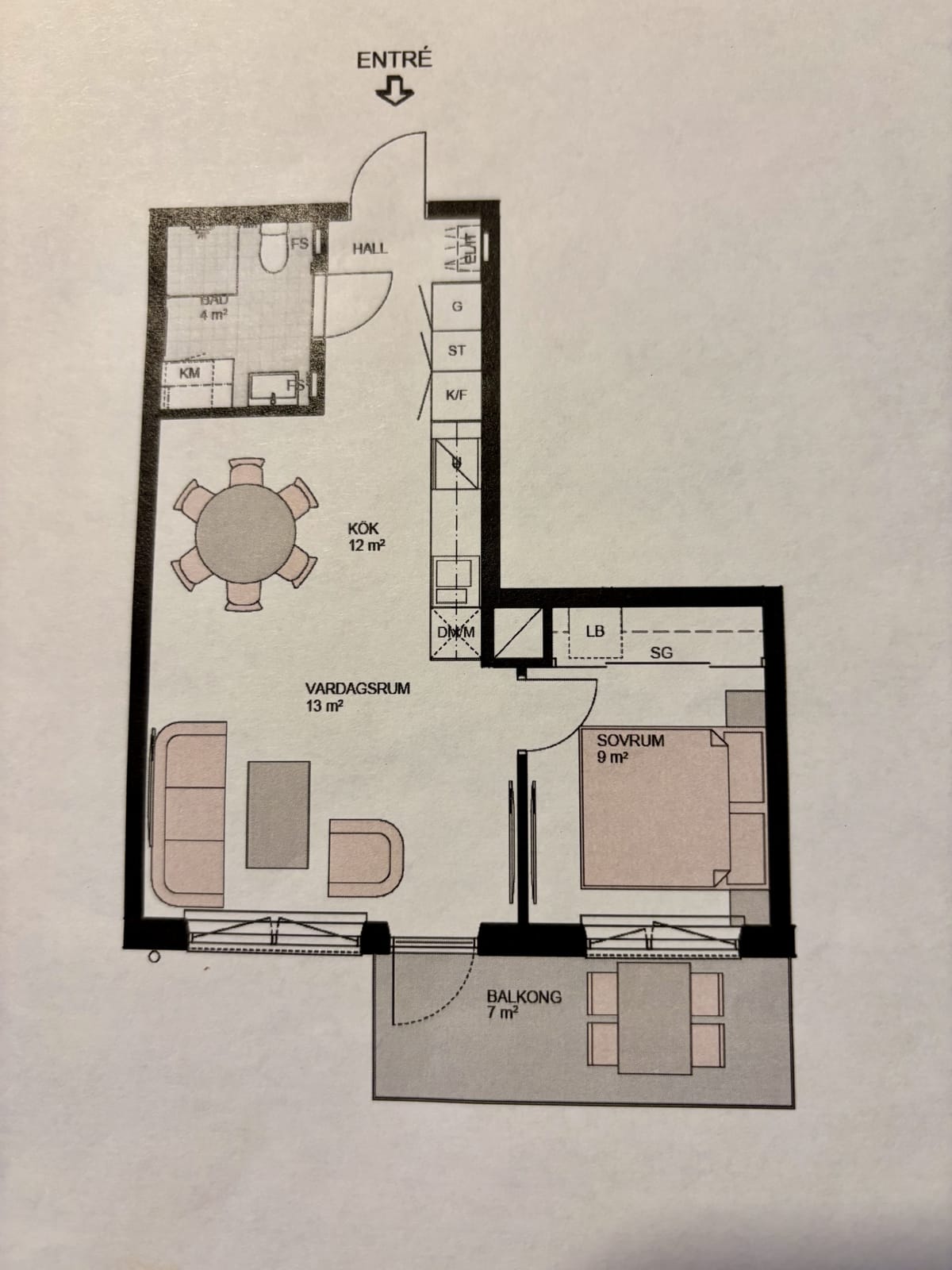 2 rok · 44 m² i Täby – bild 7