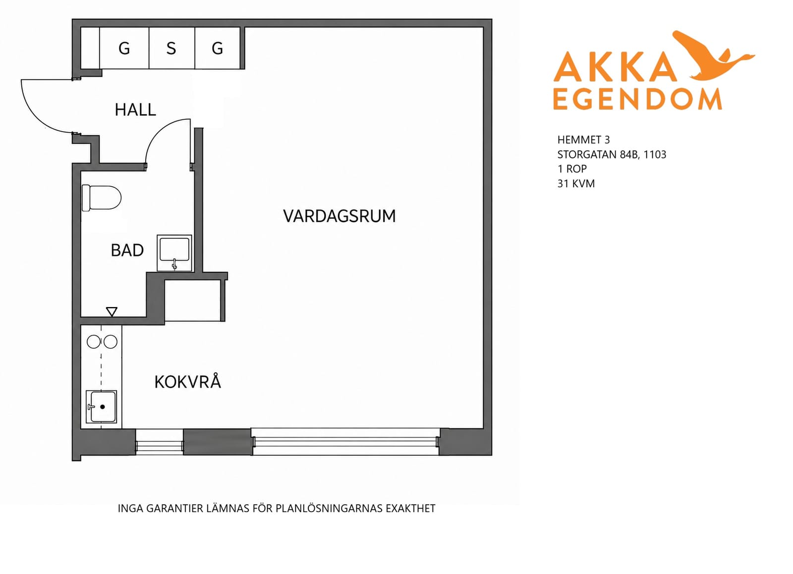 1 rok · 31 m² i Klippan – bild 9