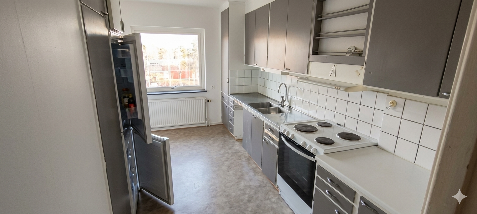Lägenhet, 2 rooms, 62 sqm, Vislanda – bild 3