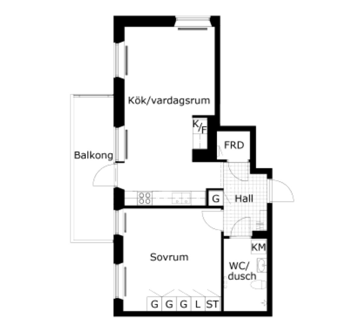 2 rok · 66 m² i Märsta – bild 2