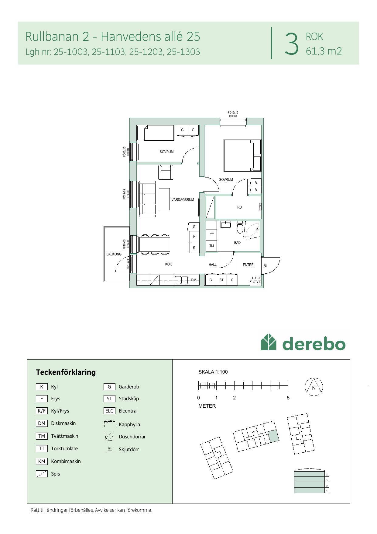 3 rok · 61 m² i Tullinge – bild 15