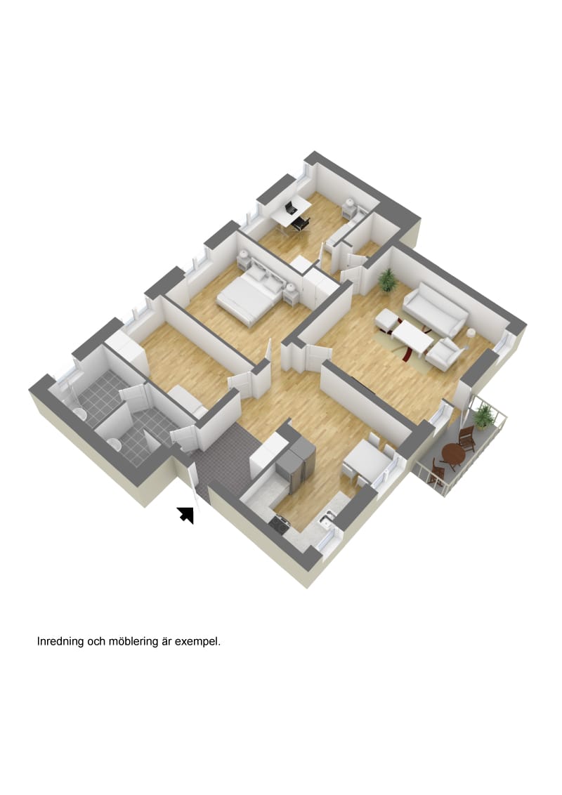 4 rok · 106 m² i Västerås – bild 2