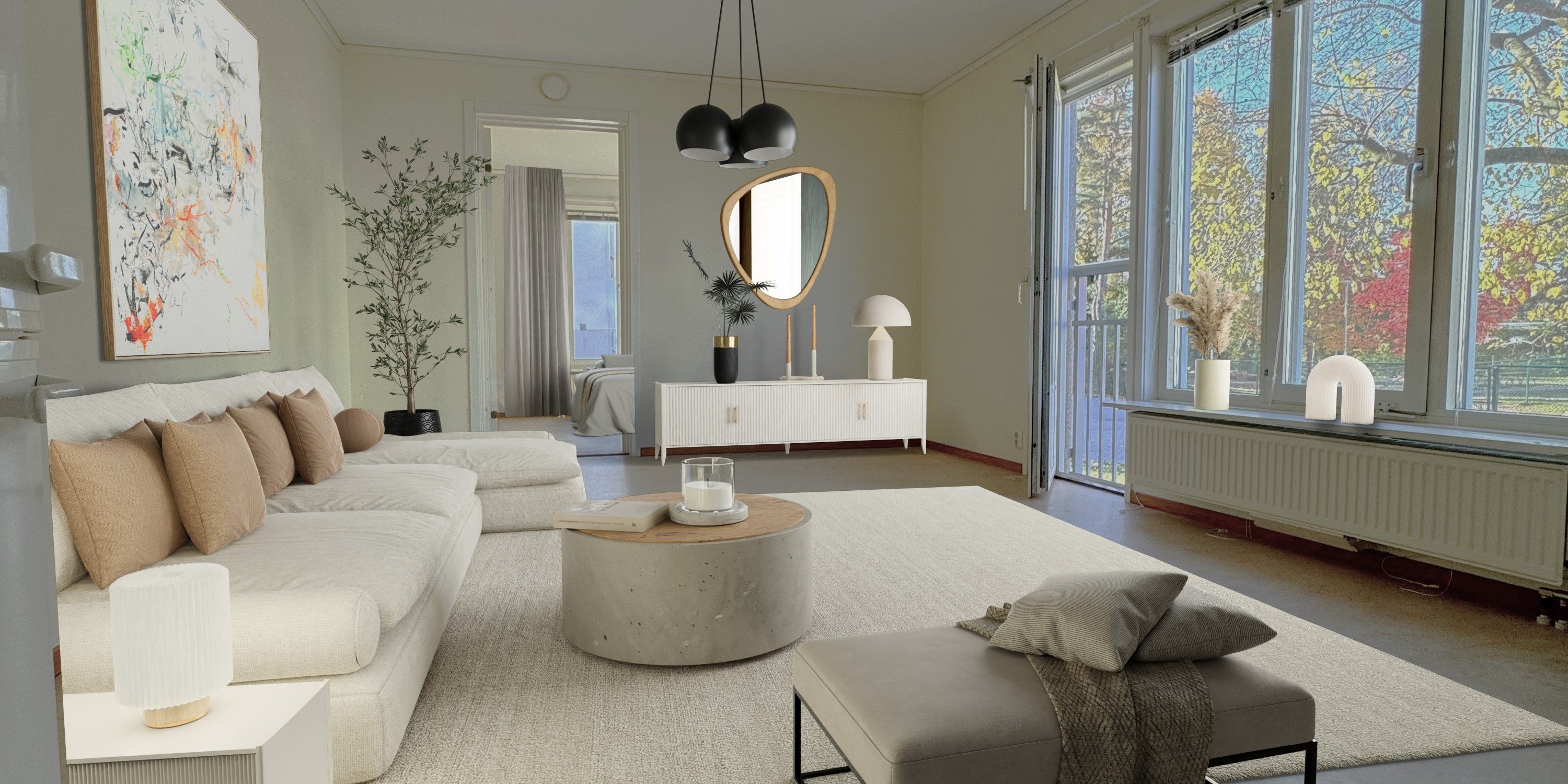 Lägenhet, 2 rooms, 40 sqm, Handen – bild 3
