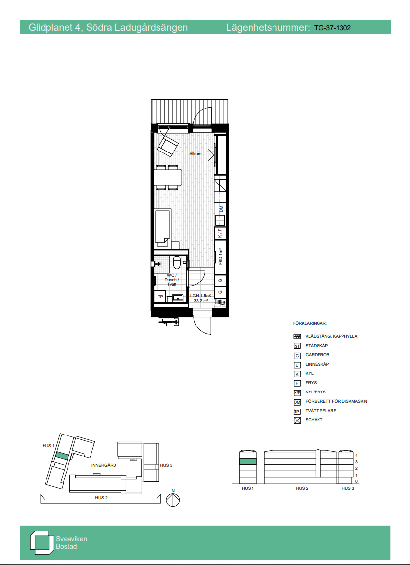 Lägenhet, 1 rooms, 33 sqm, Örebro – bild 12