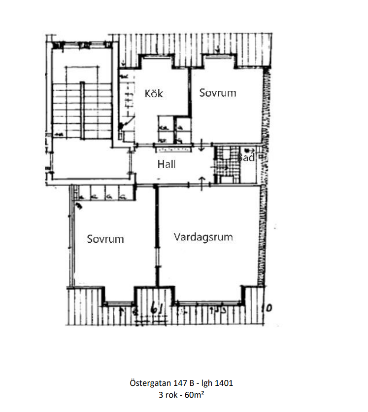 3 rok · 60 m² i Landskrona – bild 13