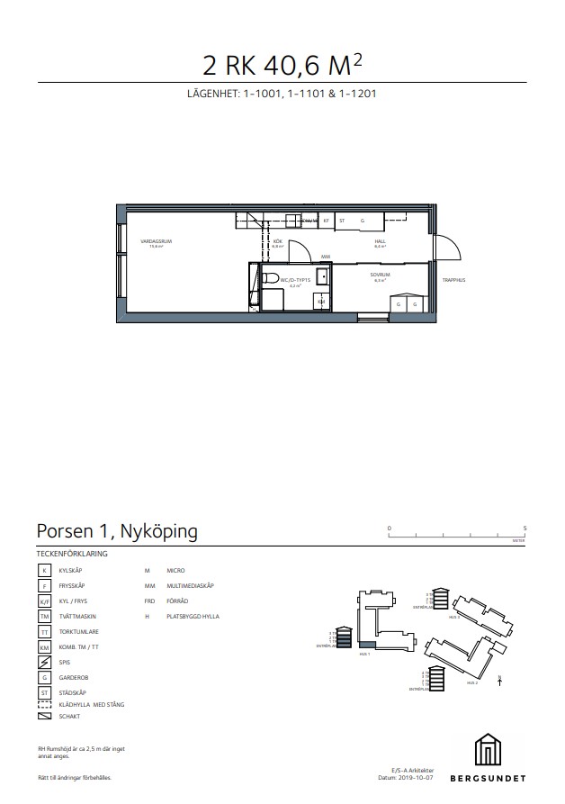 2 rok · 40 m² i Nyköping – bild 6
