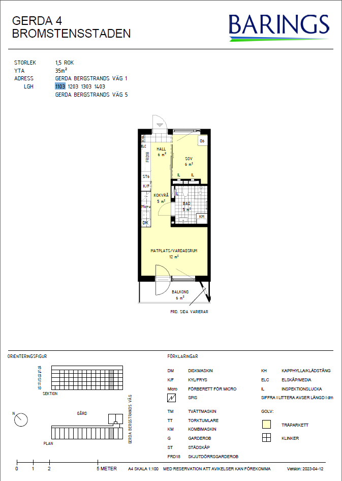 Lägenhet, 1 rooms, 35 sqm, Stockholm – bild 12
