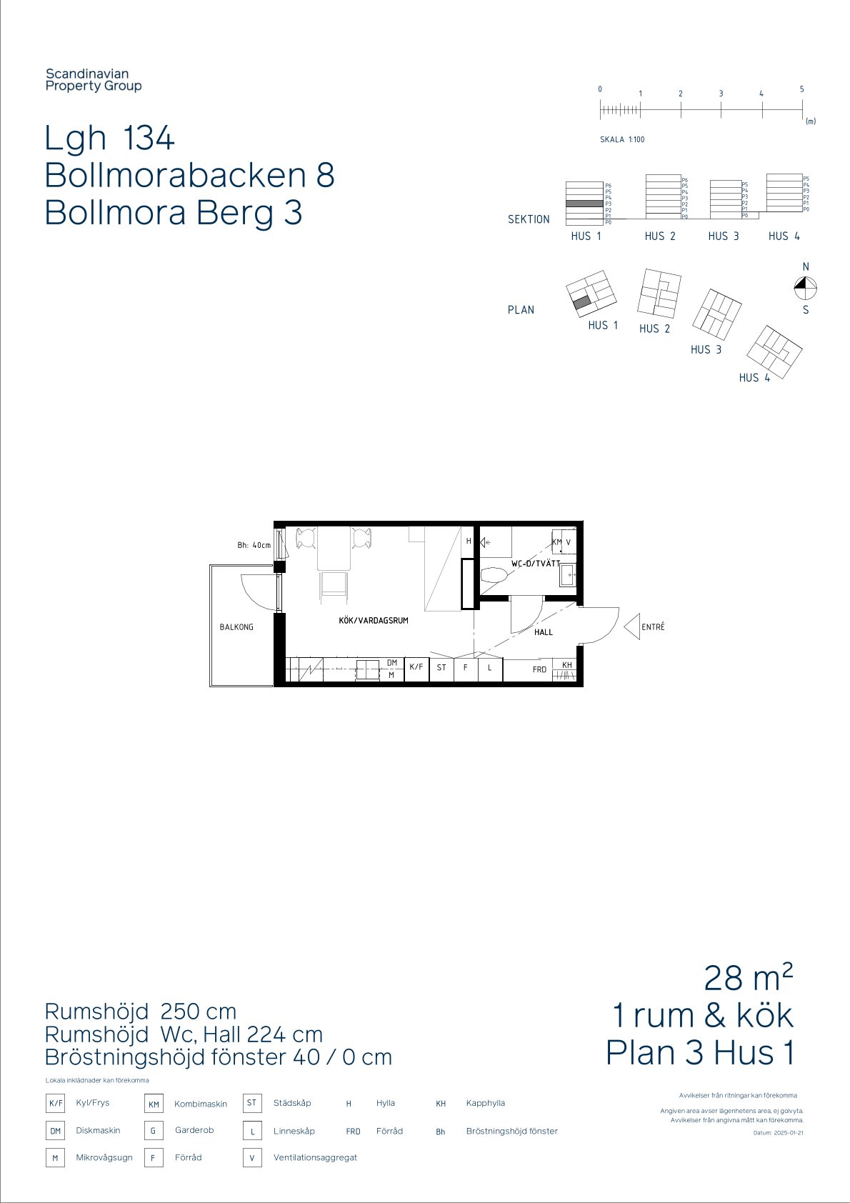 Lägenhet, 1 rooms, 28 sqm, Tyresö – bild 14