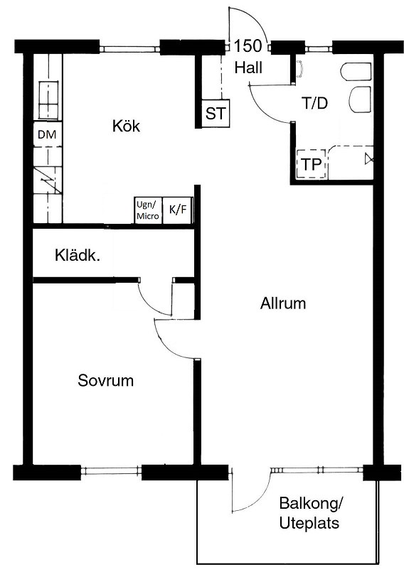 2 rok · 63 m² i Skellefteå – bild 8