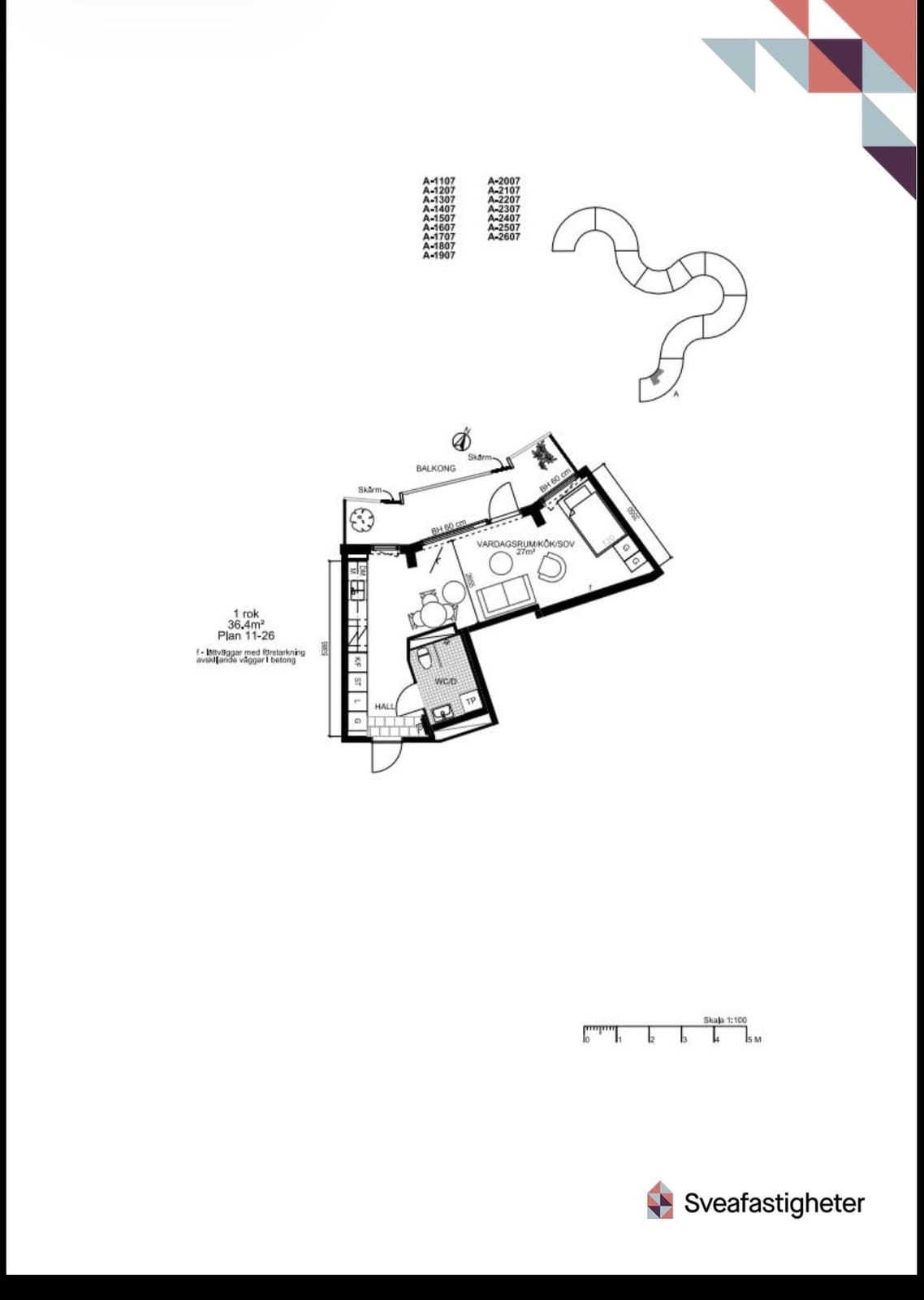 2 rok · 36 m² i Nynäshamn – bild 7