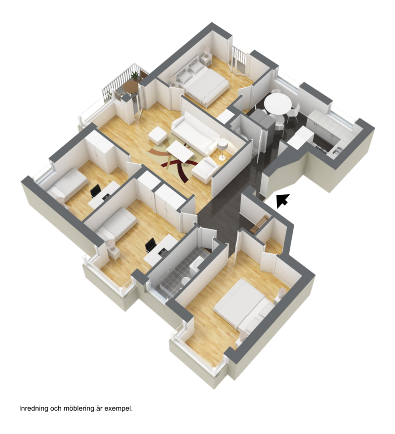 5 rok · 104 m² i Borås – bild 6